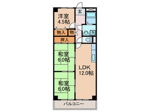 ハイツひとつまつの物件間取画像